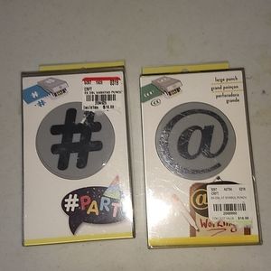 Crafters large punches.